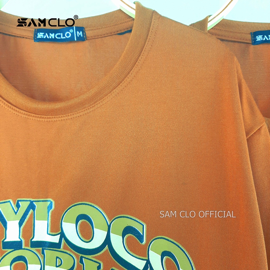 Áo thun nam nữ tay lỡ SAM CLO phông form rộng dáng Unisex - áo lớp, nhóm, couple in hình thành phố CITYLOCO WORLD