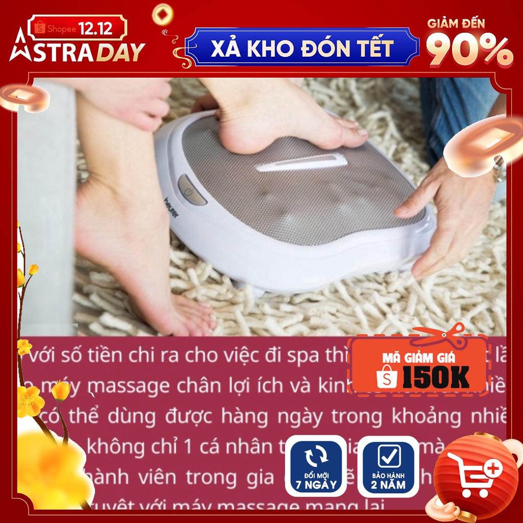 Máy massage chân khô trị liệu Beurer FM60, là máy massage kết hợp đèn hồng ngoại massage các huyệt đạo