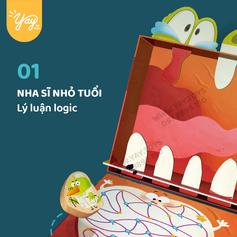 Bộ Board game 6 TRONG 1 Chuyên Gia Nhỏ Tuổi 3+ - TPZY197 - TOI