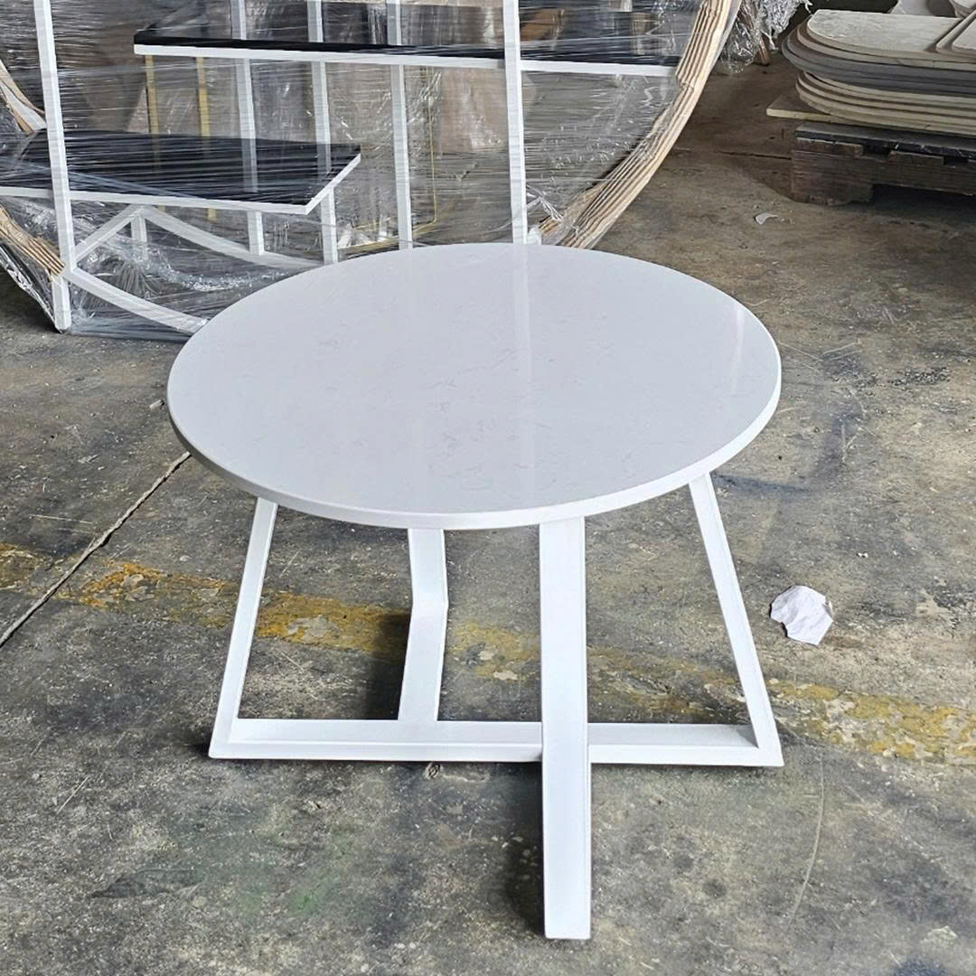 Bàn trà Romano mặt tròn đá Juno Sofa nhiều kích thước lựa chọn