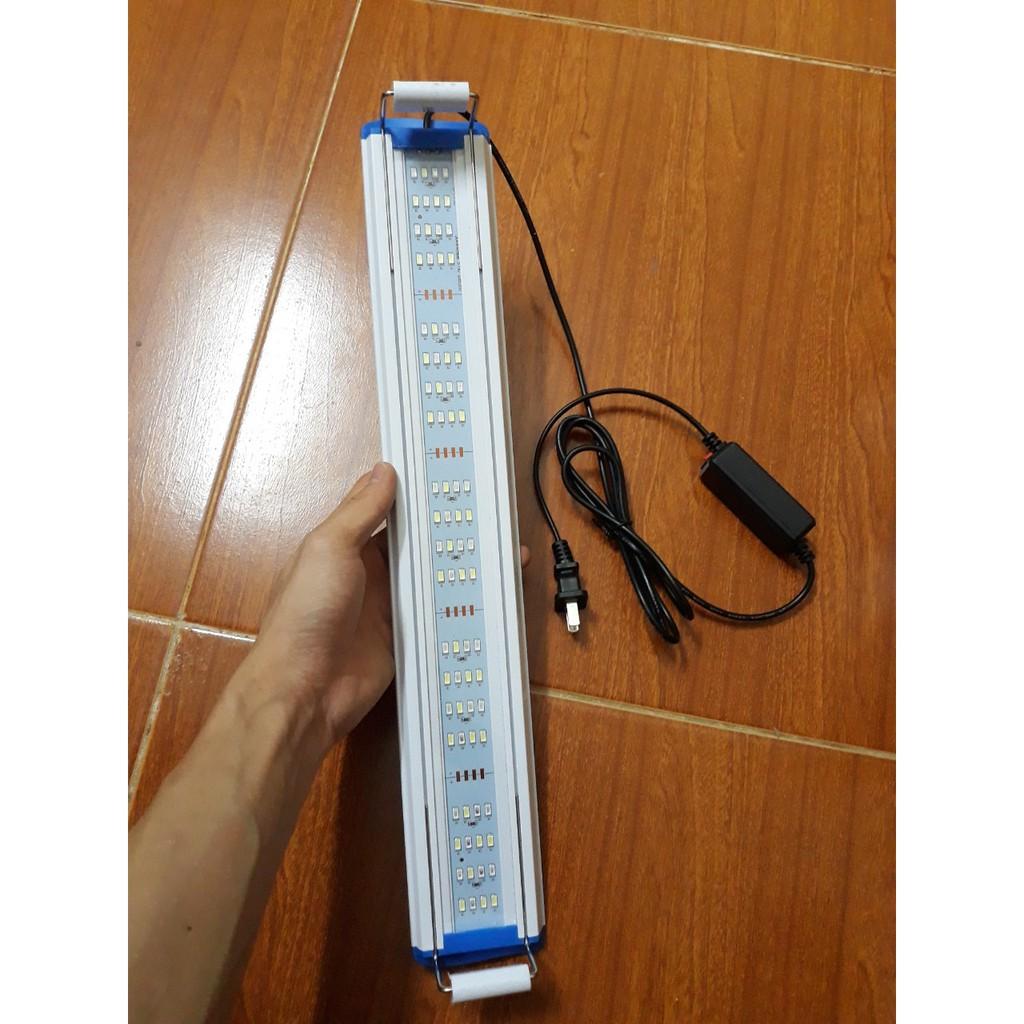 Đèn led đổi màu cho bể cá bể thủy sinh loại 4 hàng bóng- đèn siêu sáng thay đổi màu sắc