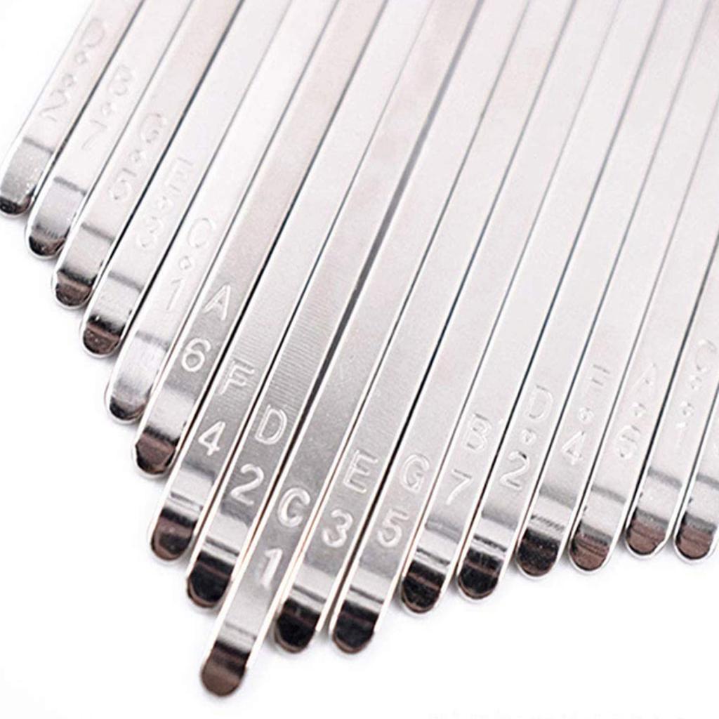 17 Key Kalimba DIY Accessory Thumb Piano - Keys+Bridge+Tuning Hammer