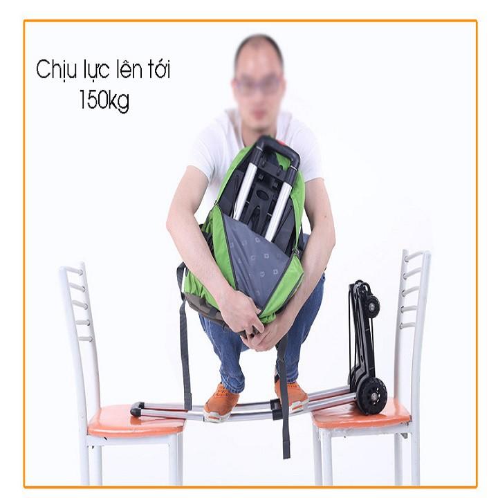 RE0447 Xe đẩy hàng 4 bánh trọng tải 150kg có thể gấp gọn - Xe đẩy - Xe đẩy hàng - xe đẩy