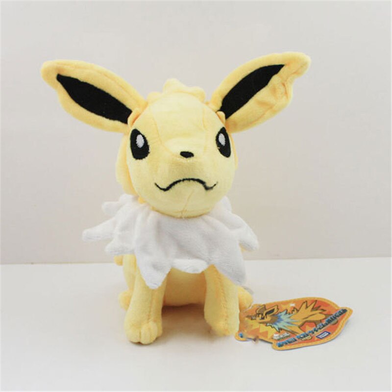 Gấu bông pokemon Eevee (eevui) Jolteon hệ điện (20cm---&gt;30cm) nguyên tem nguyên tag xịn mịn đẹp hàng cao cấp, an toàn cho trẻ nhỏ