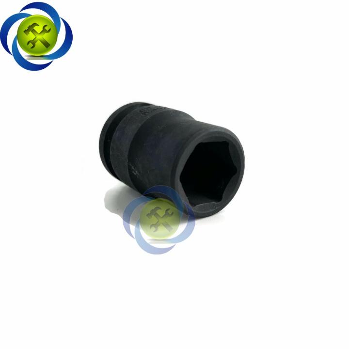 Tuýp 13mm 3/8 Kingtony 353513M loại ngắn 6 cạnh màu đen