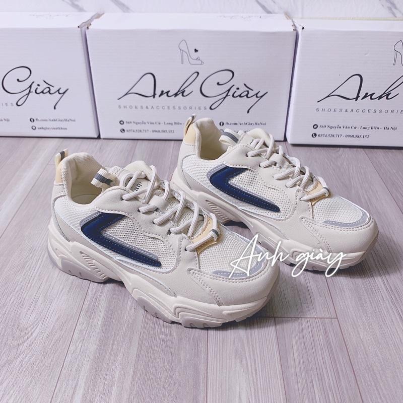 TT14 - Giày thể thao , sneaker phá lưới móc câu xanh nhẹ êm kiểu dáng thời trang, phong cách năng động trẻ trung