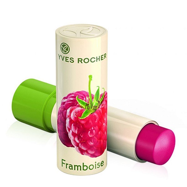 Son dưỡng môi có màu hương phúc bồn tử Yves Rocher Framboise Lip Balm 4.8g- Hàng chính hãng