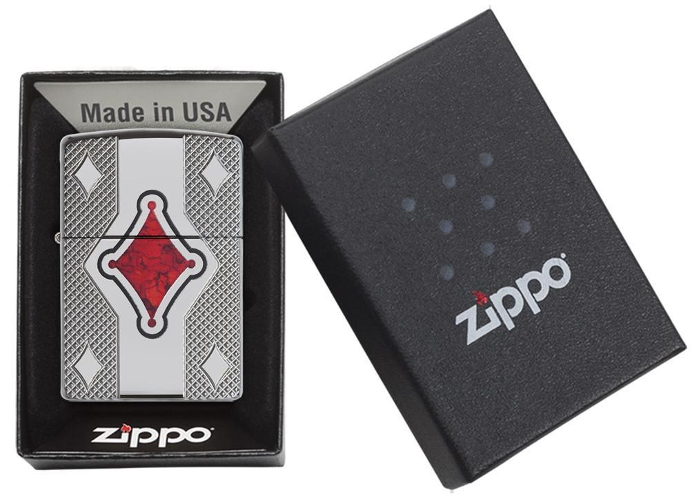 Bật Lửa Zippo Geo Desgin Fusion 29516