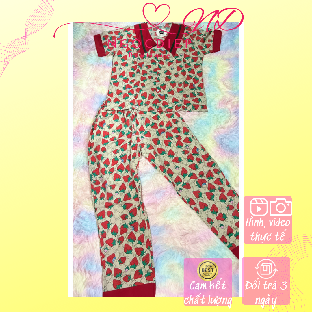 Bộ Ngủ Pijama Mango/Latin/Satin Nhiều Mẫu