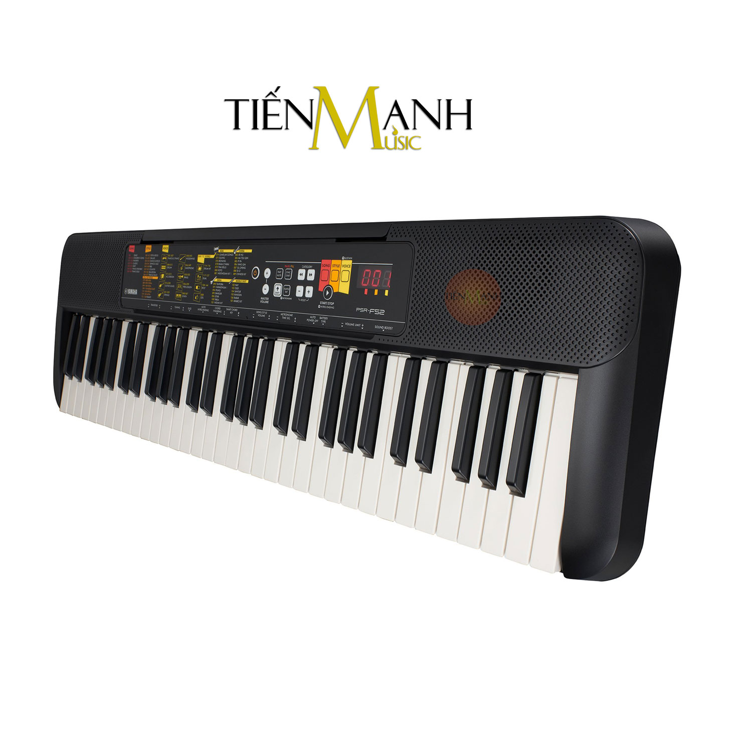 Bộ Đàn Organ Yamaha PSR-F52 - Đàn, Chân, Bao, Nguồn - Keyboard PSR F52 Có tem chống hàng giả bộ CA Hàng Chính Hãng - Kèm Móng Gẩy DreamMaker