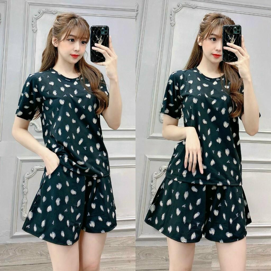 Bộ thun Cotton siêu xinh mặc nhà