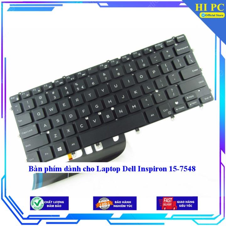 Bàn phím dành cho Laptop Dell Inspiron 15-7548 - Phím Zin - Hàng Nhập Khẩu