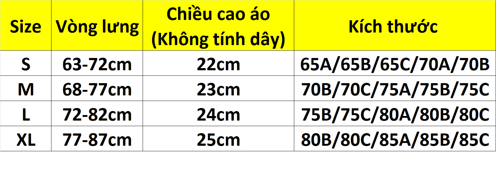 ÁO BRA THUN LỤA TRƠN MỀM MỊN NHIỀU SIZE 2278