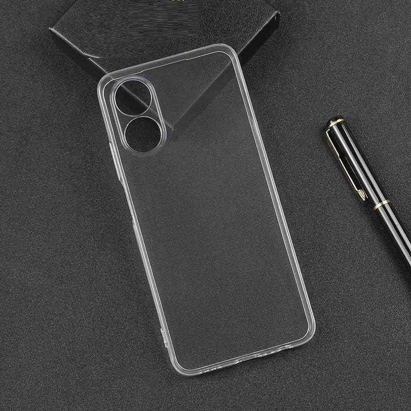 Ốp lưng silicon dẻo cho OPPO A17 hiệu Ultra Thin trong suốt mỏng 0.6mm độ trong tuyệt đối chống trầy xước - Hàng nhập khẩu