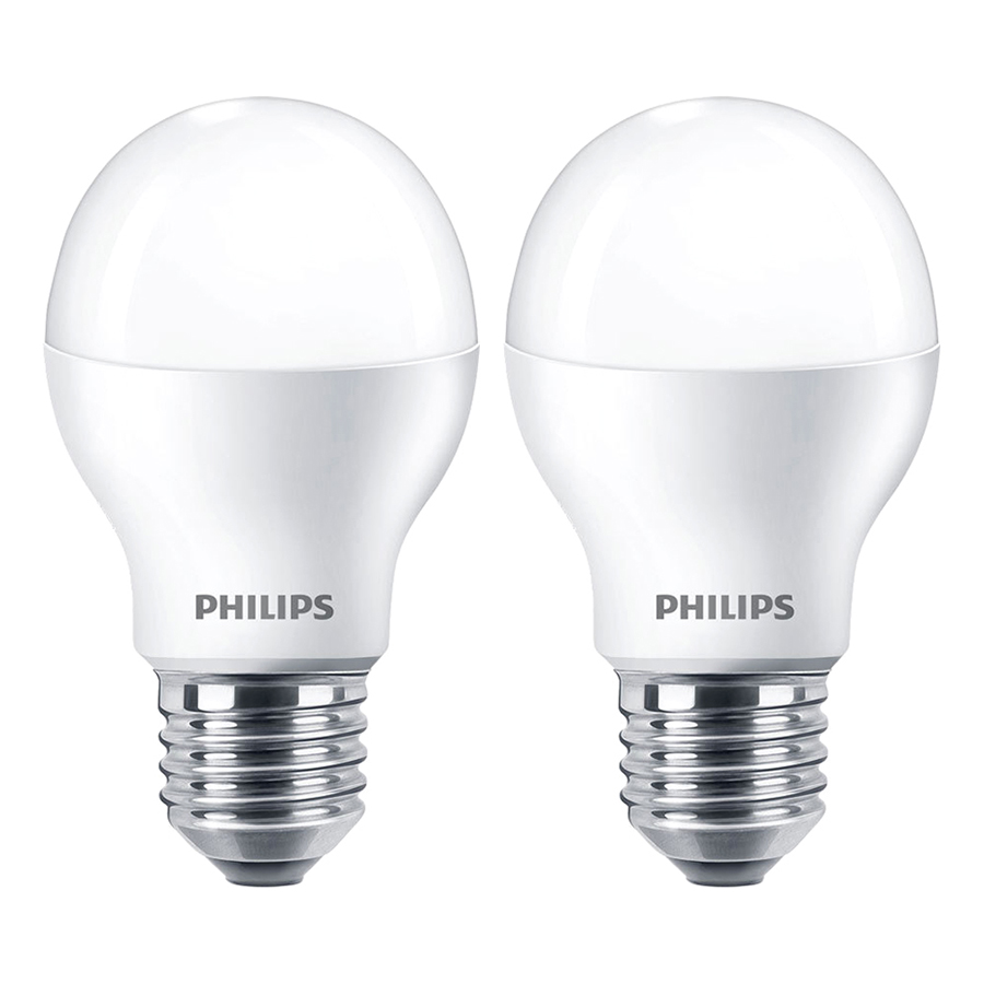 Combo 4 Bóng đèn Philips LED Essential Gen4 7W 6500K E27 A60 - Ánh sáng trắng