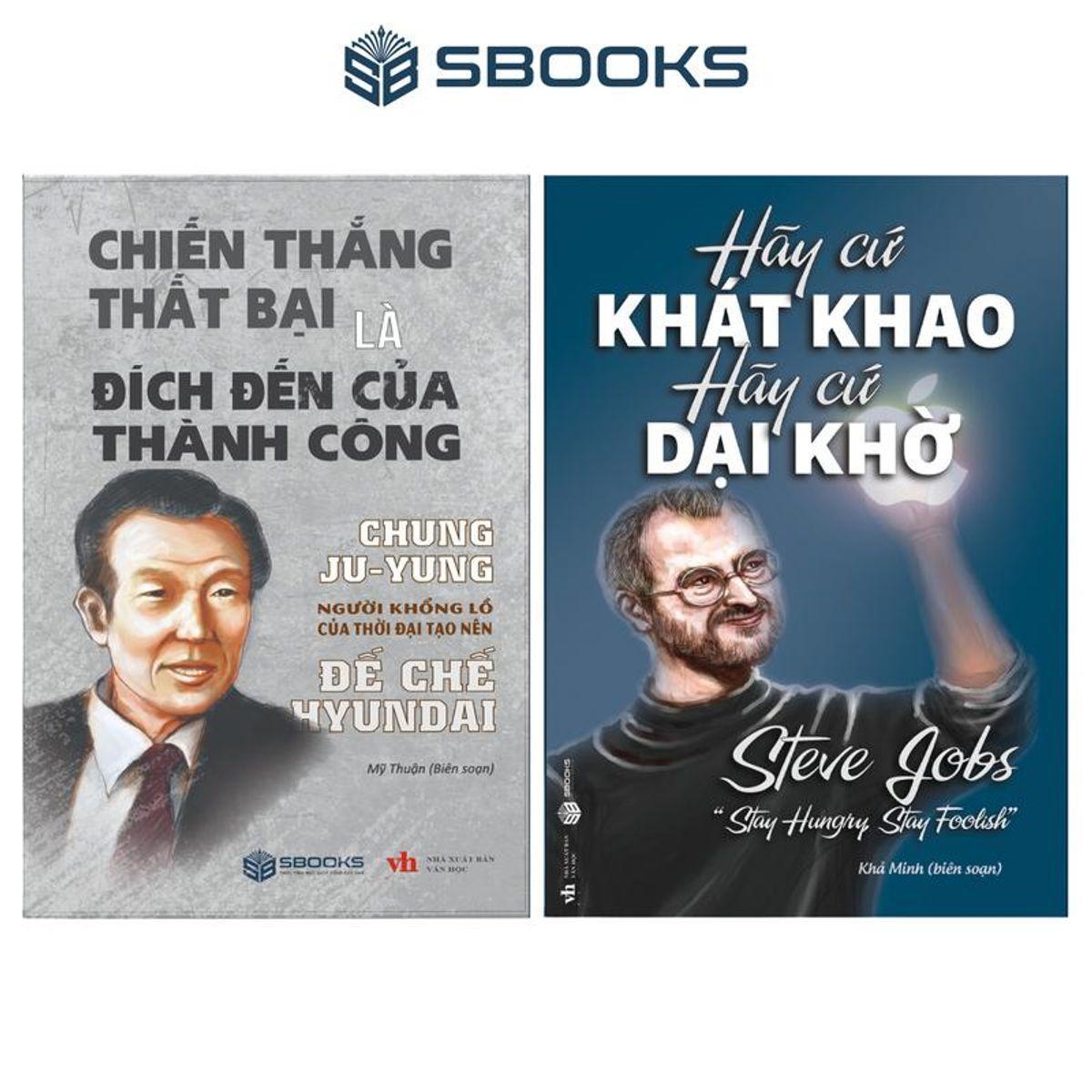 Sách Combo 2 Cuốn : Chiến Thắng Thất Bại Là Đích Đến Của Thành Công + Hãy Cứ Khát Khao Hãy Cứ Dại Khờ - SBOOKS