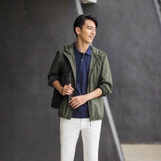 Áo gió nam 1 lớp kèm túi đựng