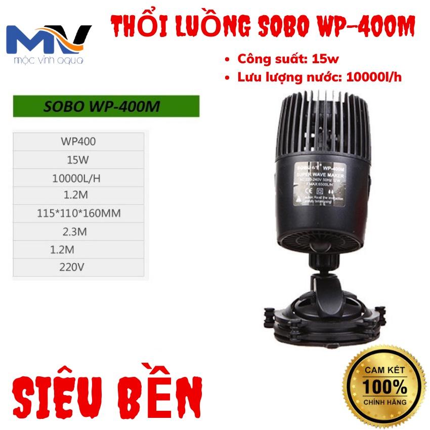 MÁY THỔI LUỒNG HỒ CÁ SOBO WP-400M | CỬA HÀNG CÁ CẢNH VÀ THIẾT BỊ LỌC NƯỚC HỒ CÁ MỘC VINH AQUA