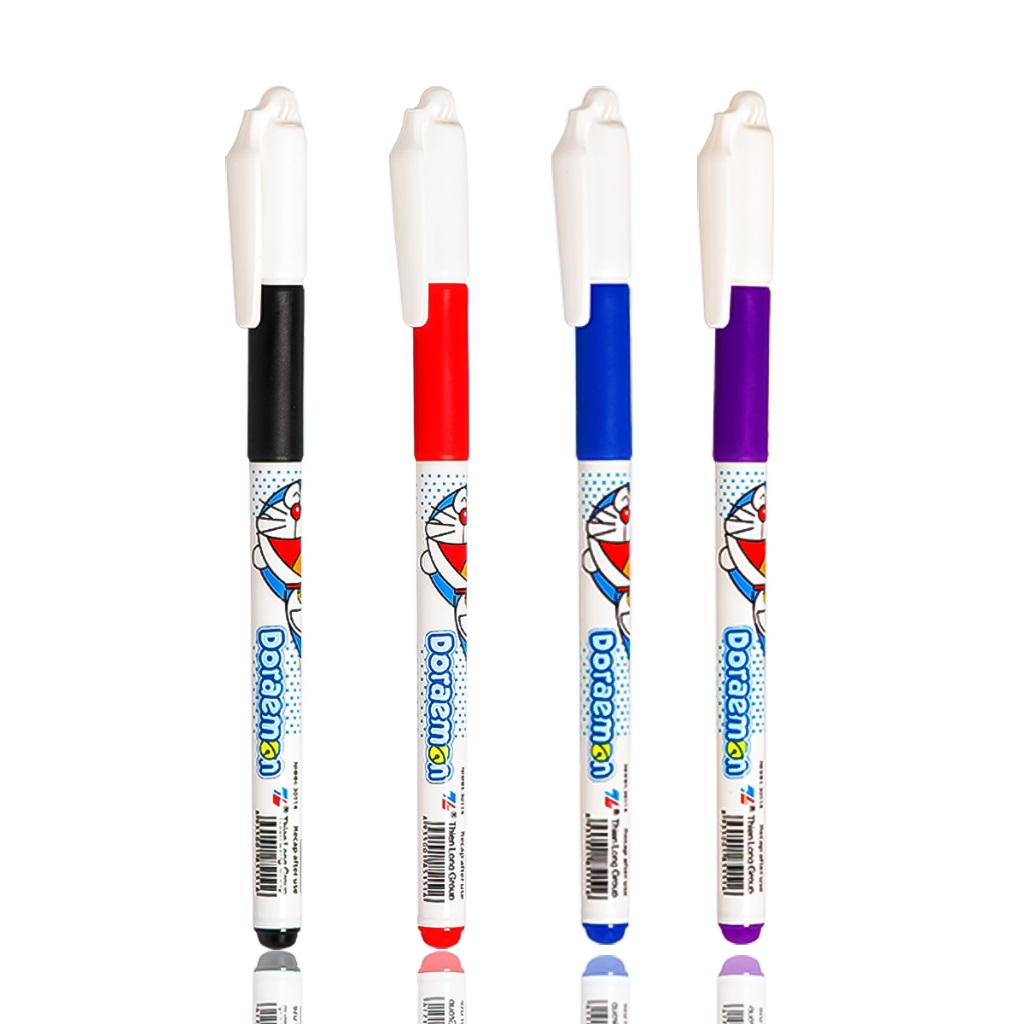 Hộp 20 bút Gel TL Doraemon GEL-012/DO ngòi 0.5mm - Mực tím