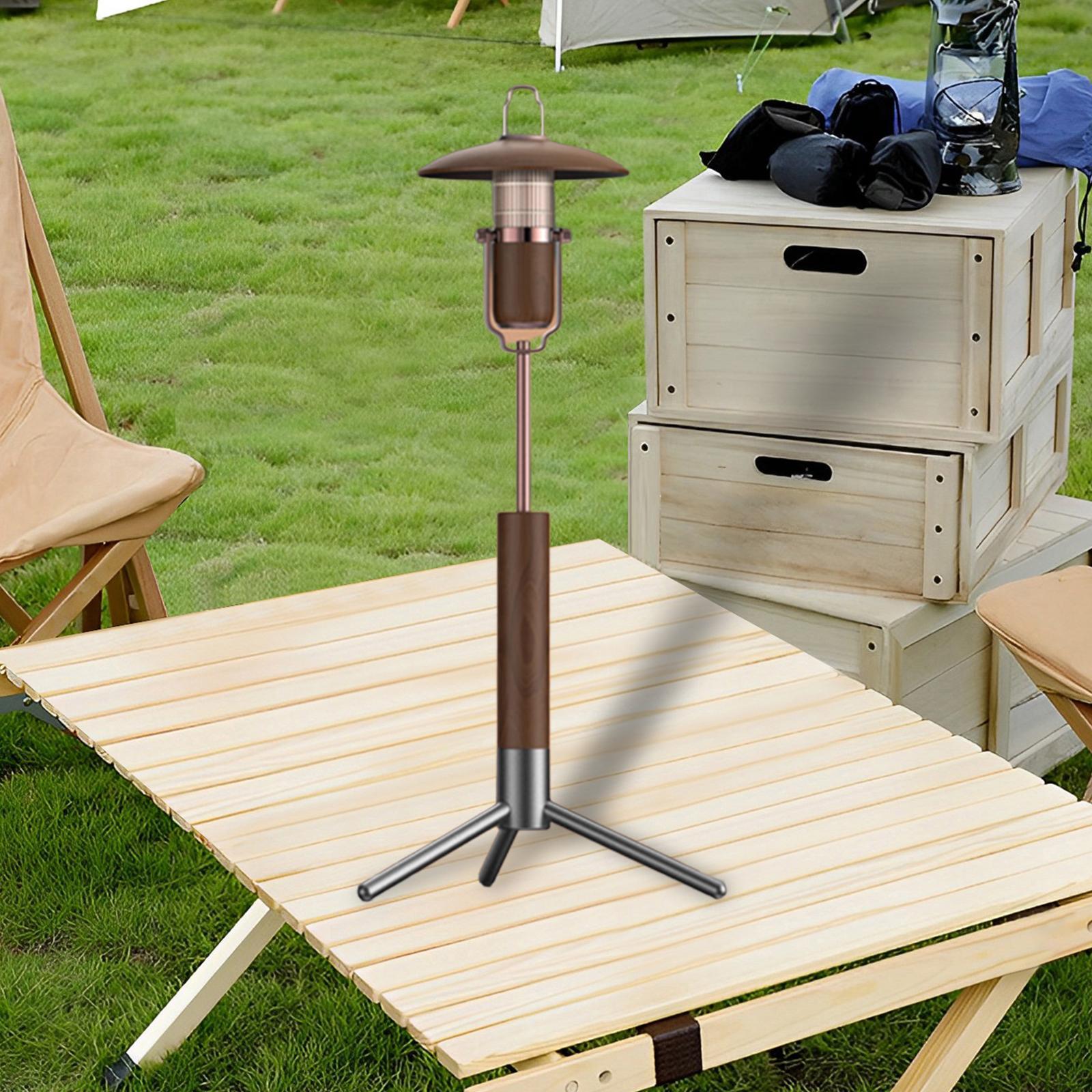 Camping Lantern Stand Portable Lightweight Lantern Pole Hanger for BBQ Outdoor Traveling