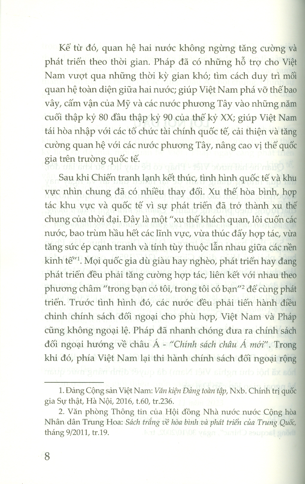 50 Năm Quan Hệ Việt - Pháp (1973 – 2023) - TS. Võ Minh Hùng (sách chuyên khảo)