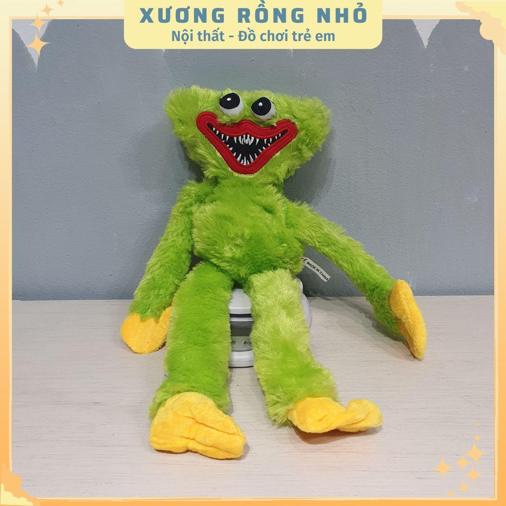 Thú Bông Huggy Wuggy Lông Mịn 40cm - nhân vật game Poppy Playtime đáng yêu cho bé