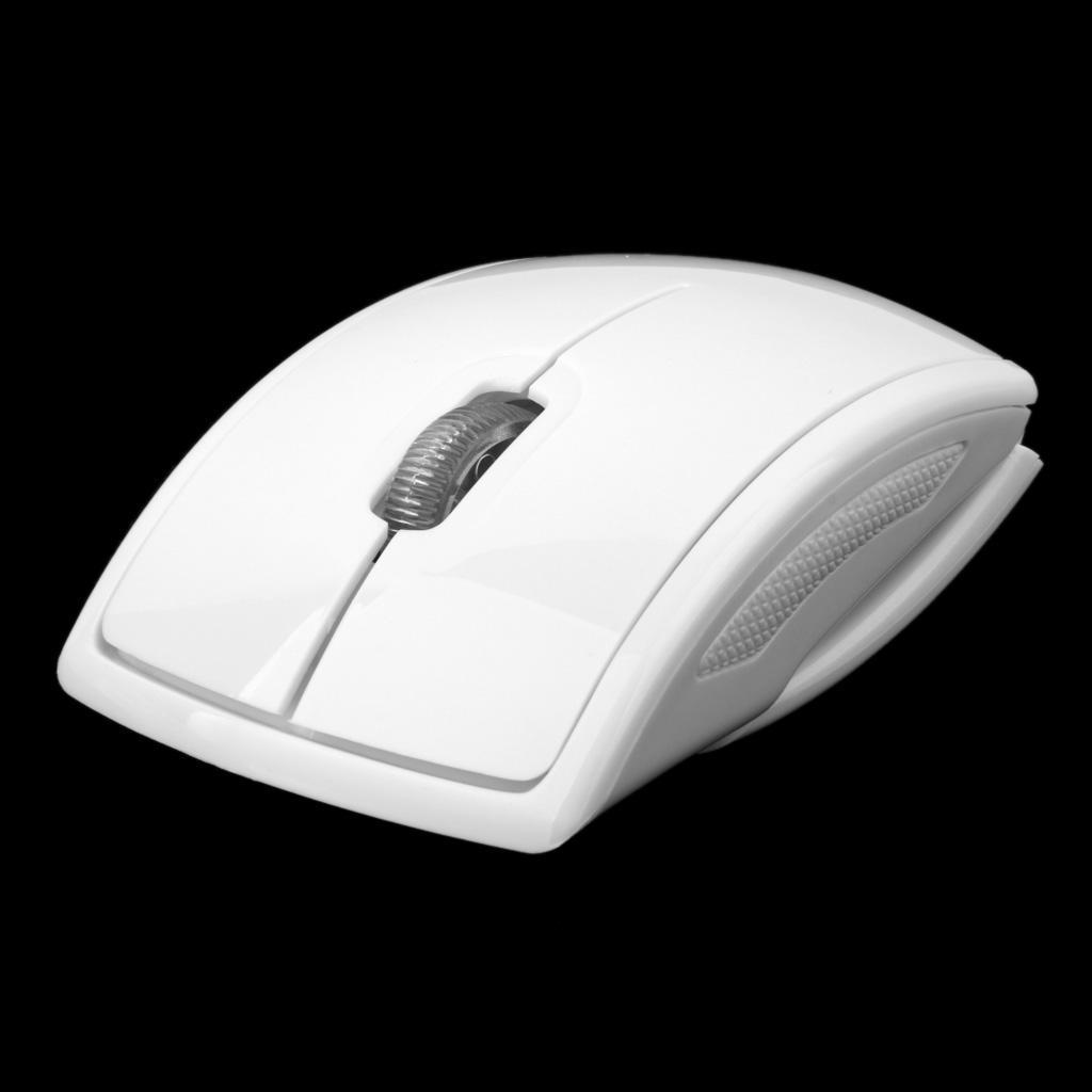 Laptop 2.4G Wireless Foldable Arch Optical Mouse/Mice + USB Receiver 2Pcs