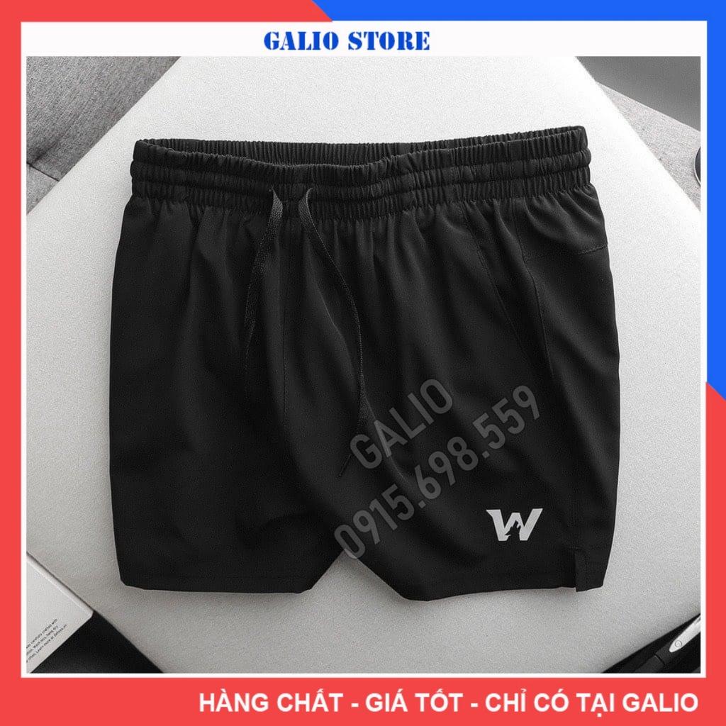 Quần Đùi Nam Thể Thao mặc nhà quần short thể thao nam vải gió mềm mịn thoải mái - GALIO