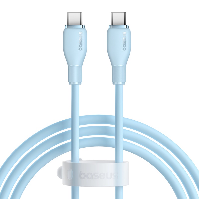 Cáp Sạc Nhanh Baseus Pudding Series Fast Charging Cable Type-C to Type-C 100W (Hàng chính hãng)