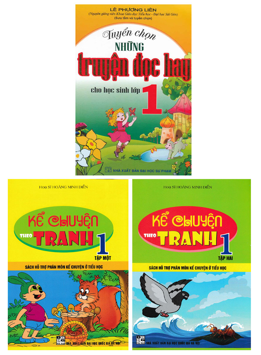 Combo Kể Chuyện Theo Tranh - Tuyển Chọn Những Truyện Đọc Hay Cho Học Sinh Lớp 1