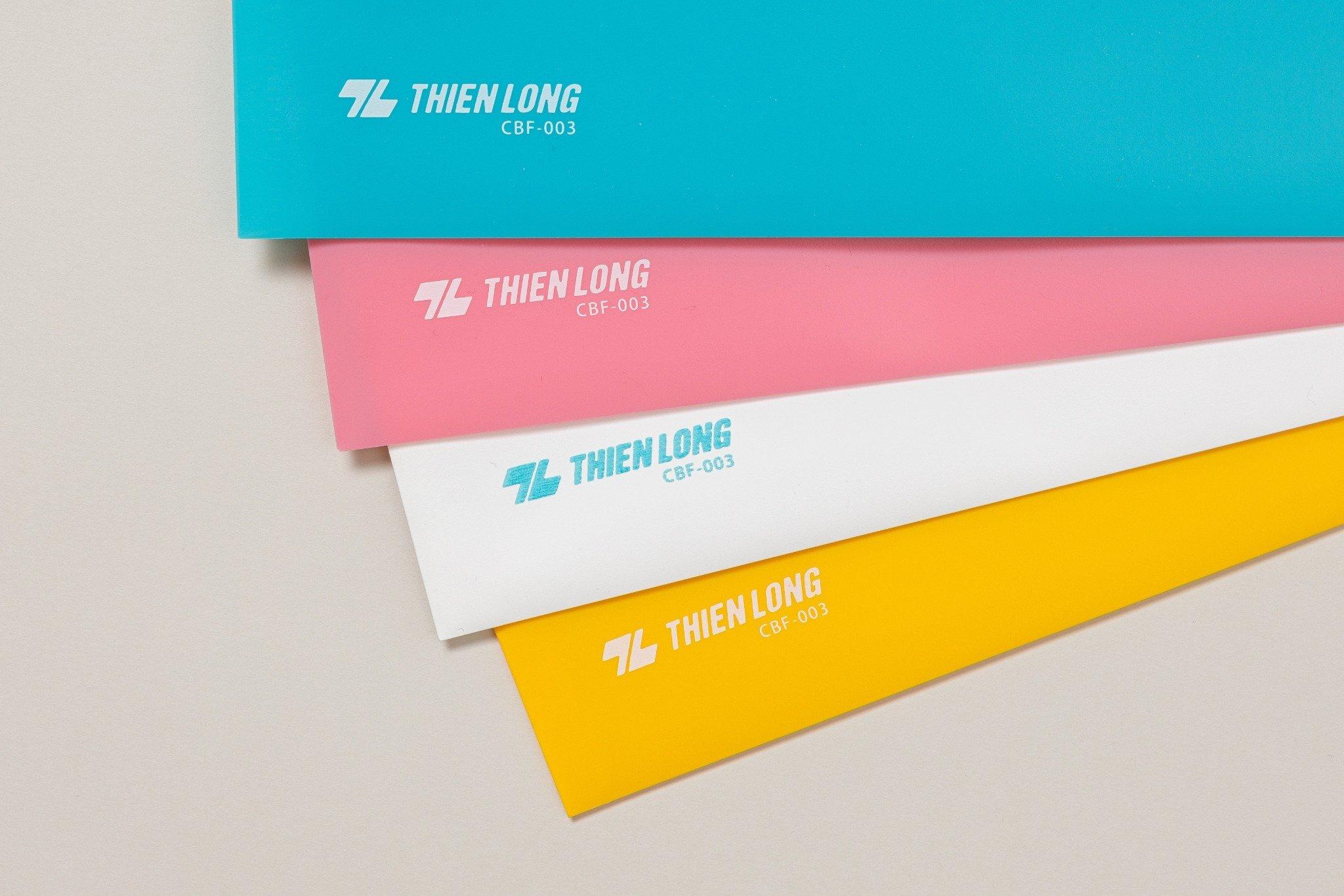 Bìa Nút Màu Pastel F4 - Thiên Long CBF-003 - Vàng Pastel (Sức Chứa 125 Tờ A4)
