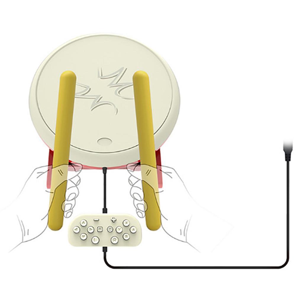 Mini Taiko Drum Drumstick for Switch Accessories Game Console