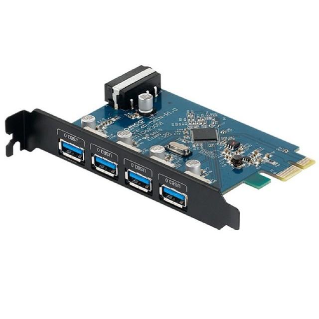 Card chuyển đổi PCI Express to USB 4 cổng 3.0