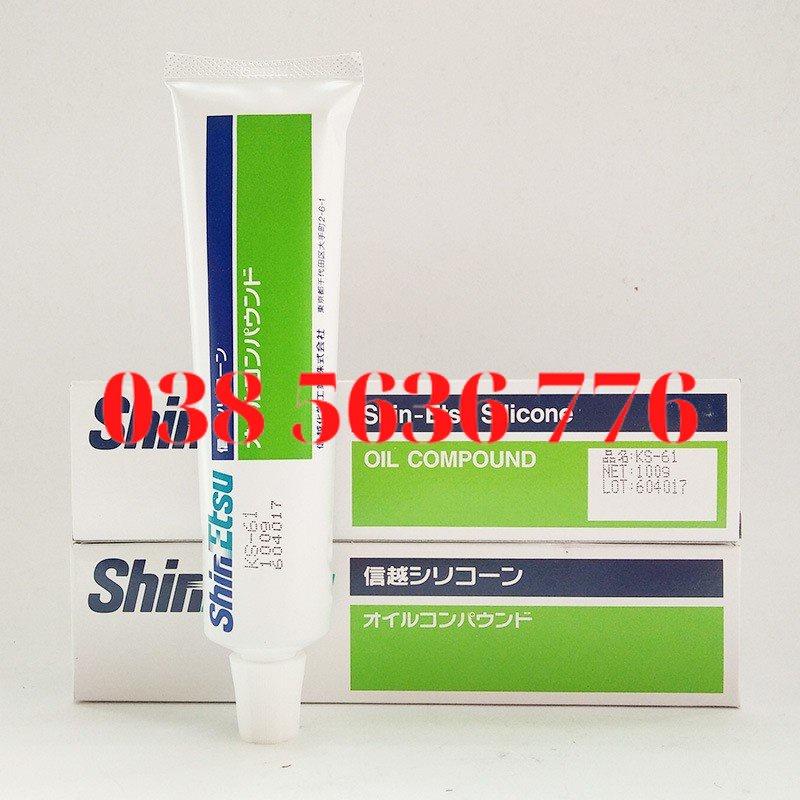 Shinetsu KS-61, Bôi Trơn Cách Điện, Mỡ Silicon Chống Thấm, Mỡ Silicon Chịu Nhiệt Độ Cao