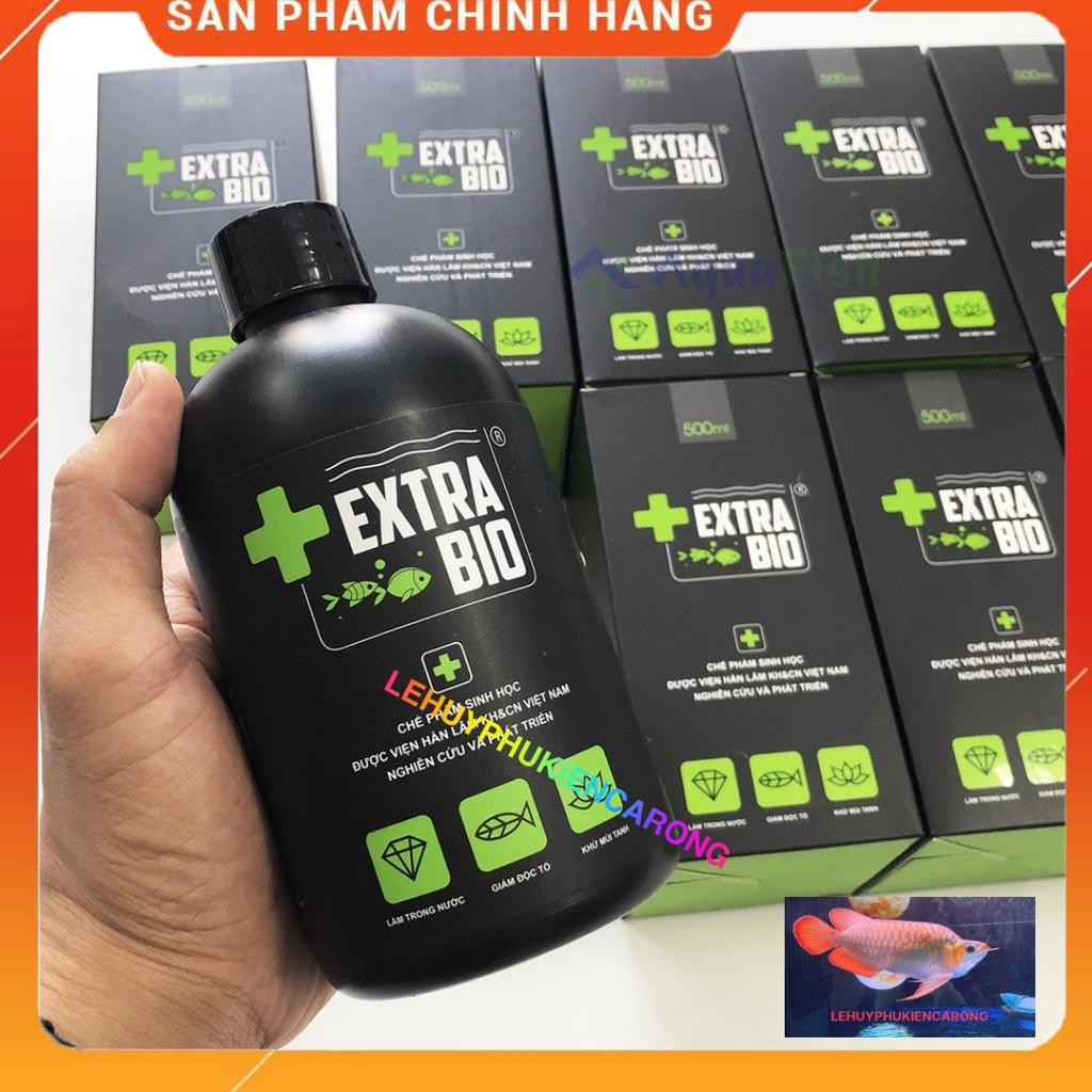 Vi Vinh Extra Bio 500ml, Vi Sinh Bể Cá, Hồ Cá Giúp Làm Trong Nước, Khử Mùi Tanh Hôi, Giảm Độc Tố, Ngăn Ngừa Rêu Hại