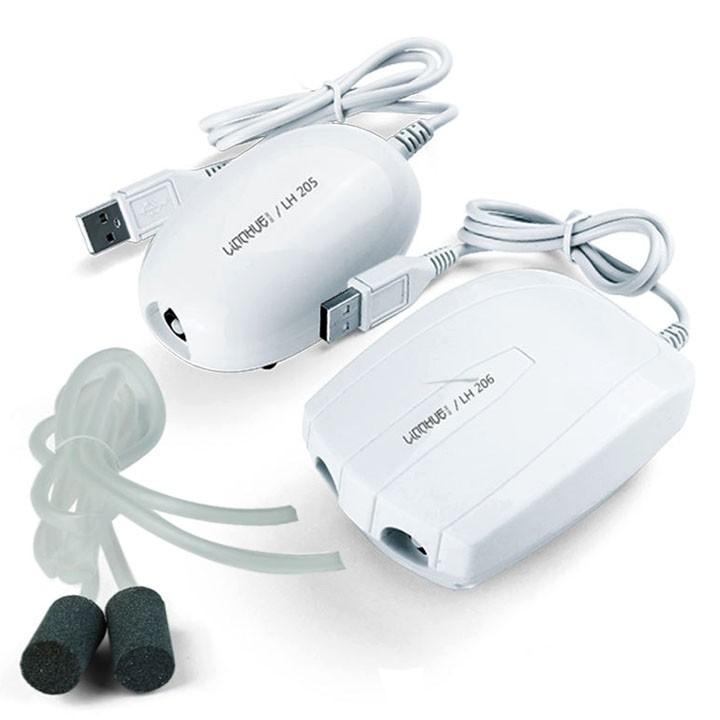 Máy Sục Tạo Oxy USB LH - máy xục oxy nhỏ gọn