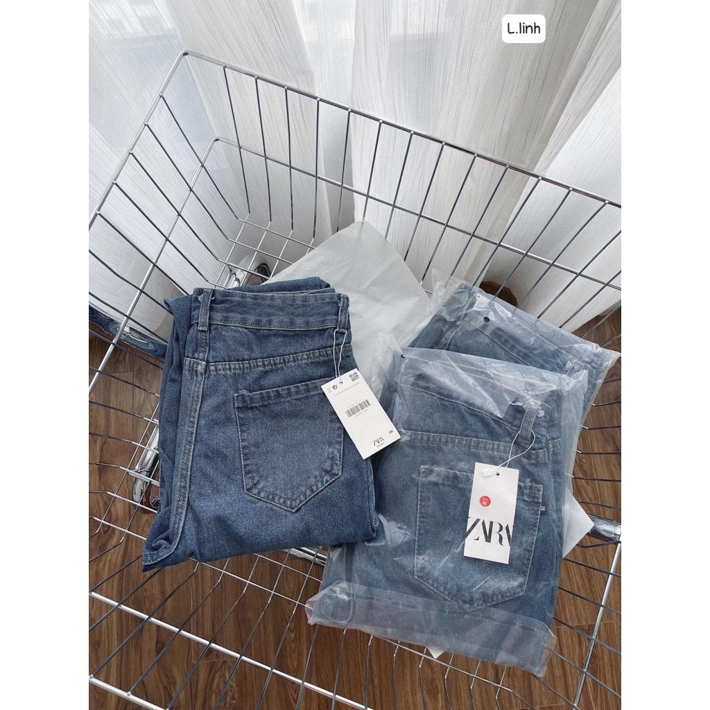 QUẦN JEAN BOY XANH CẠP CAO