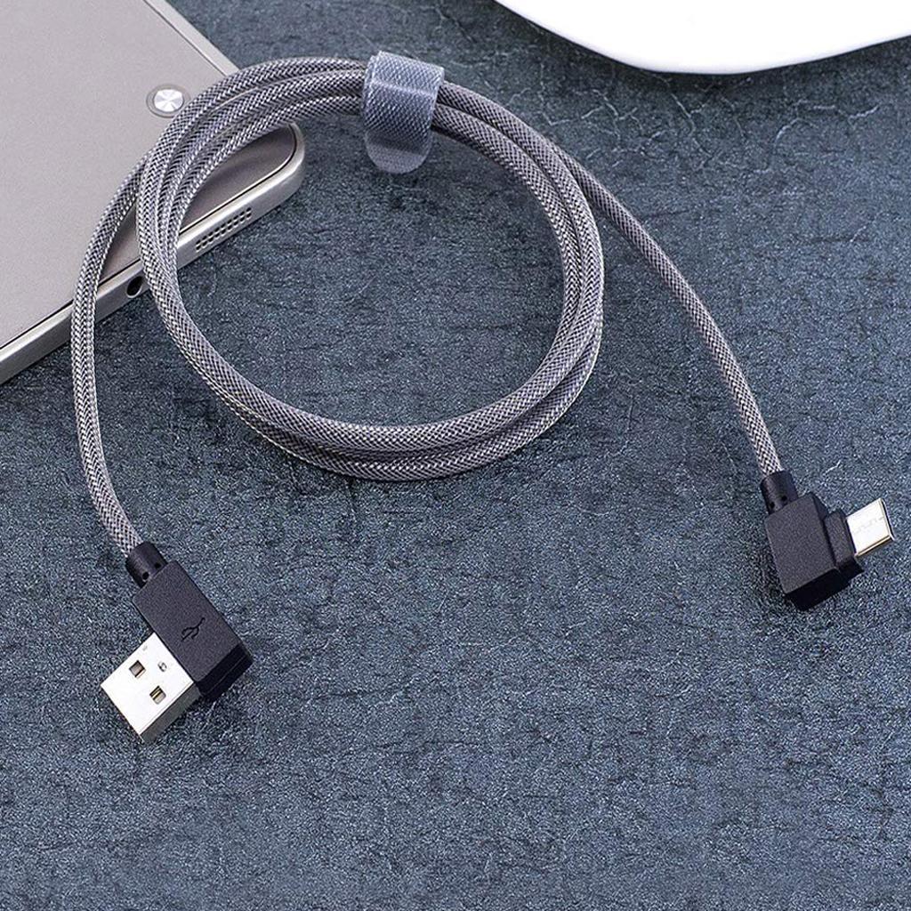 90 Degree Type C Fast Charging Adapter Cable