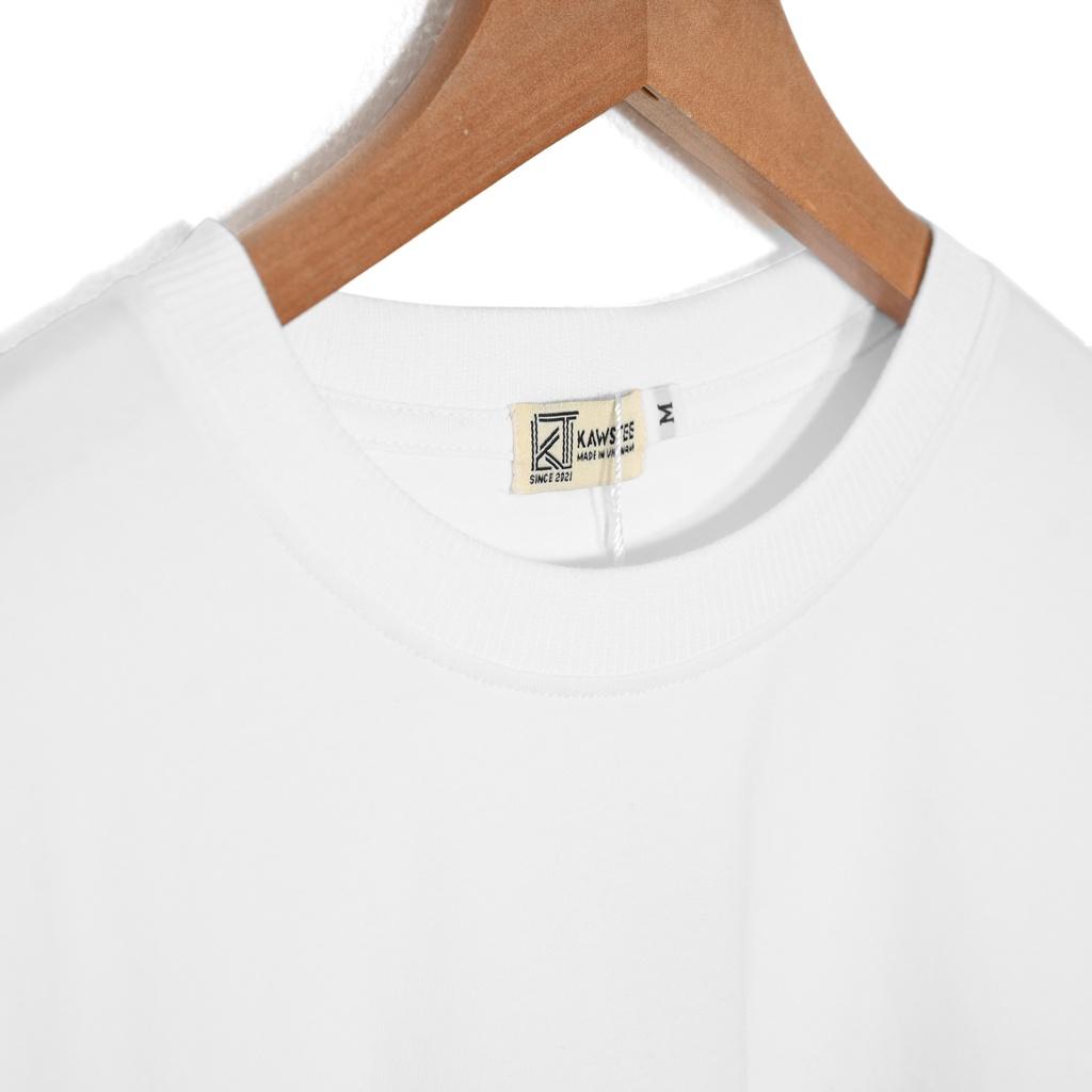 Áo thun KAWSTEE form unisex tay lỡ dành cho nam nữ in hình KAWSTEE năng động