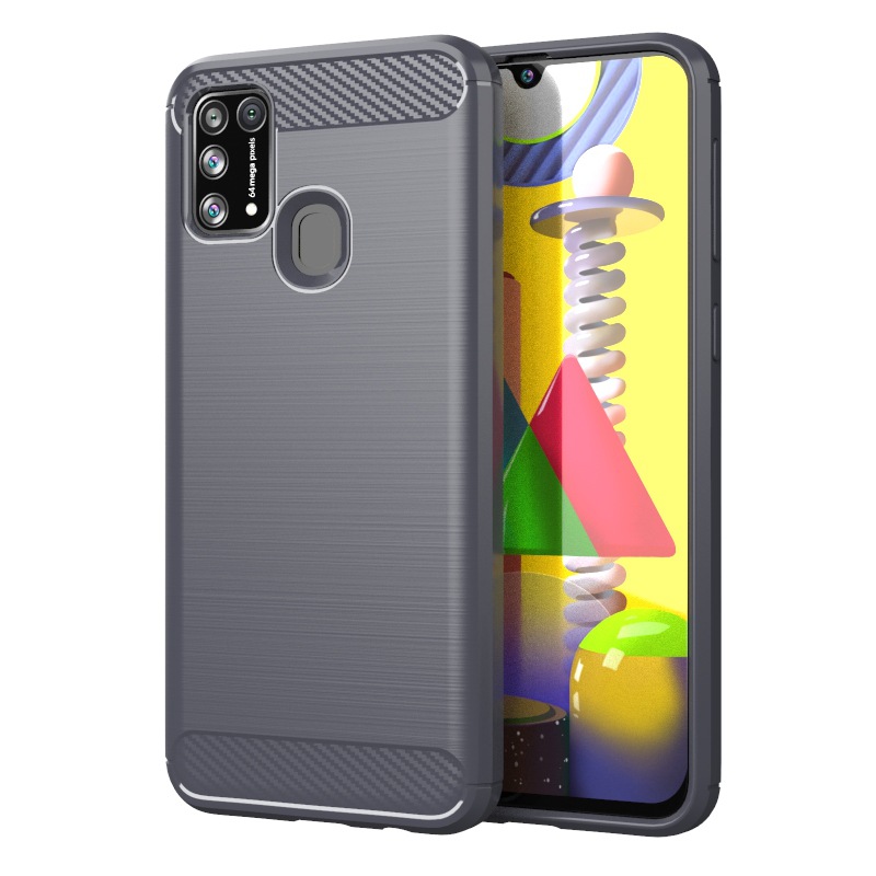 Ốp Lưng Galaxy M31 Likgus Chống Sốc - Hàng Chính Hãng - Xám