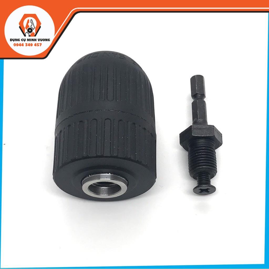 Đầu Khoan, Đầu Kẹp Mũi Khoan 10mm,13mm Nhựa Auto kèm Theo Đầu Chuyển Đổi