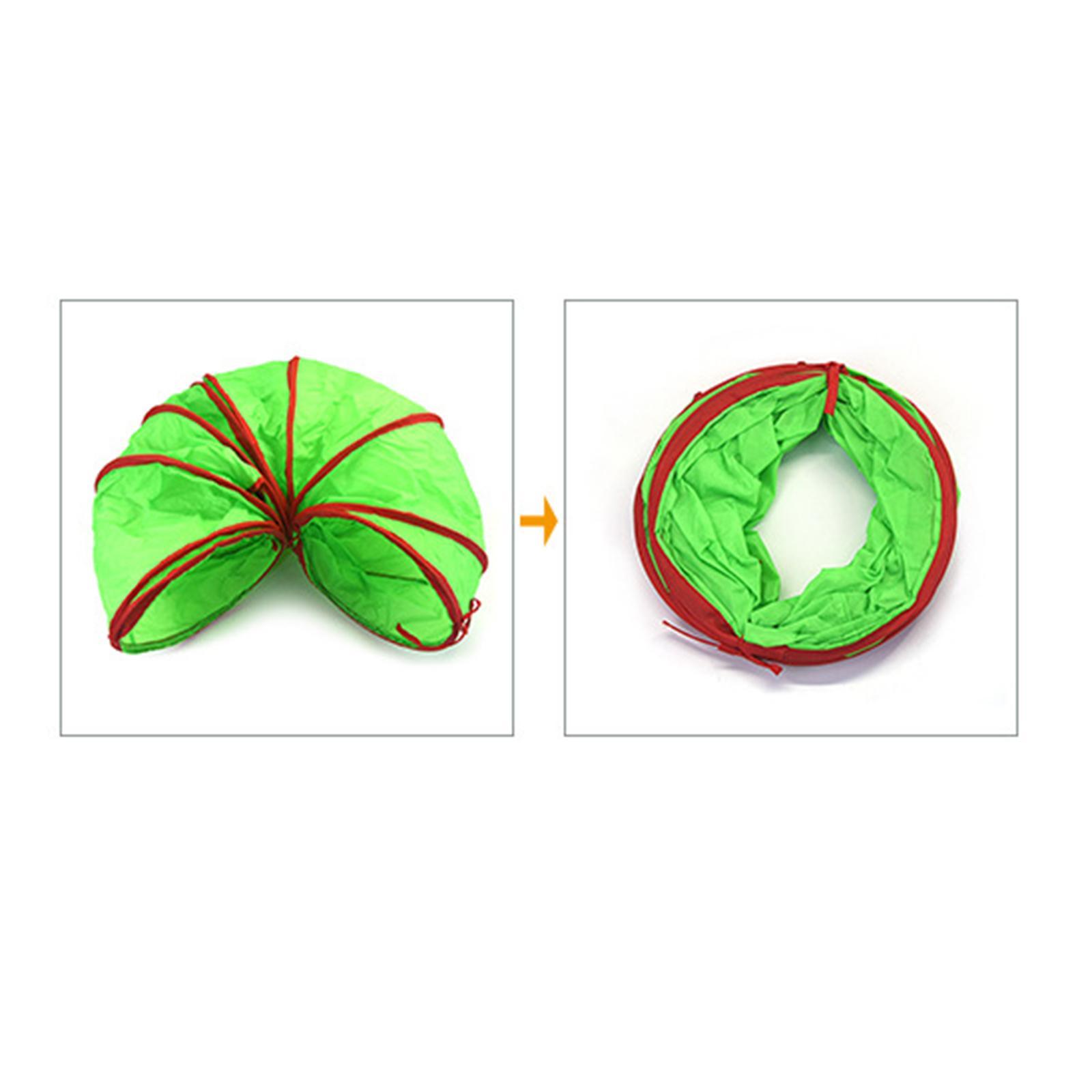 Cat Tube Tunnel Durable Collapsible Play Tunnel Dogs for Game Hamster Kitten