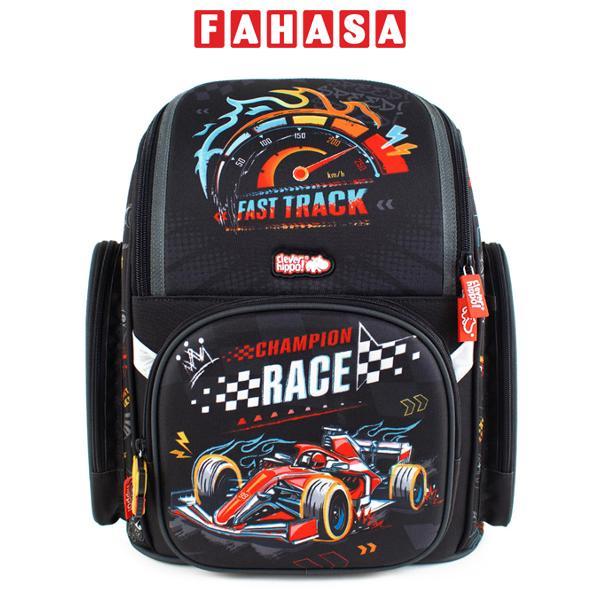Ba Lô Đi Học Fancy L Champion Race - Jet Black - Cleverhippo BC1241/BLACK