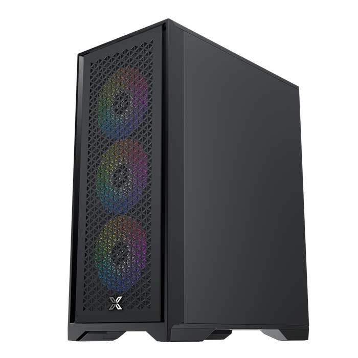 Vỏ Case Xigmatek LUX S 3FX  (Mid Tower/Màu Đen) - Hàng chính hãng