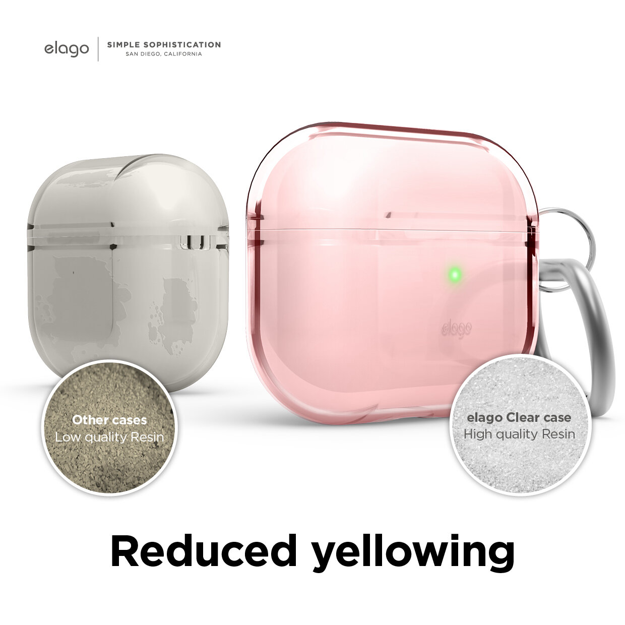 Ốp Elago Clear Hang cho Airpods 3 hàng chính hãng