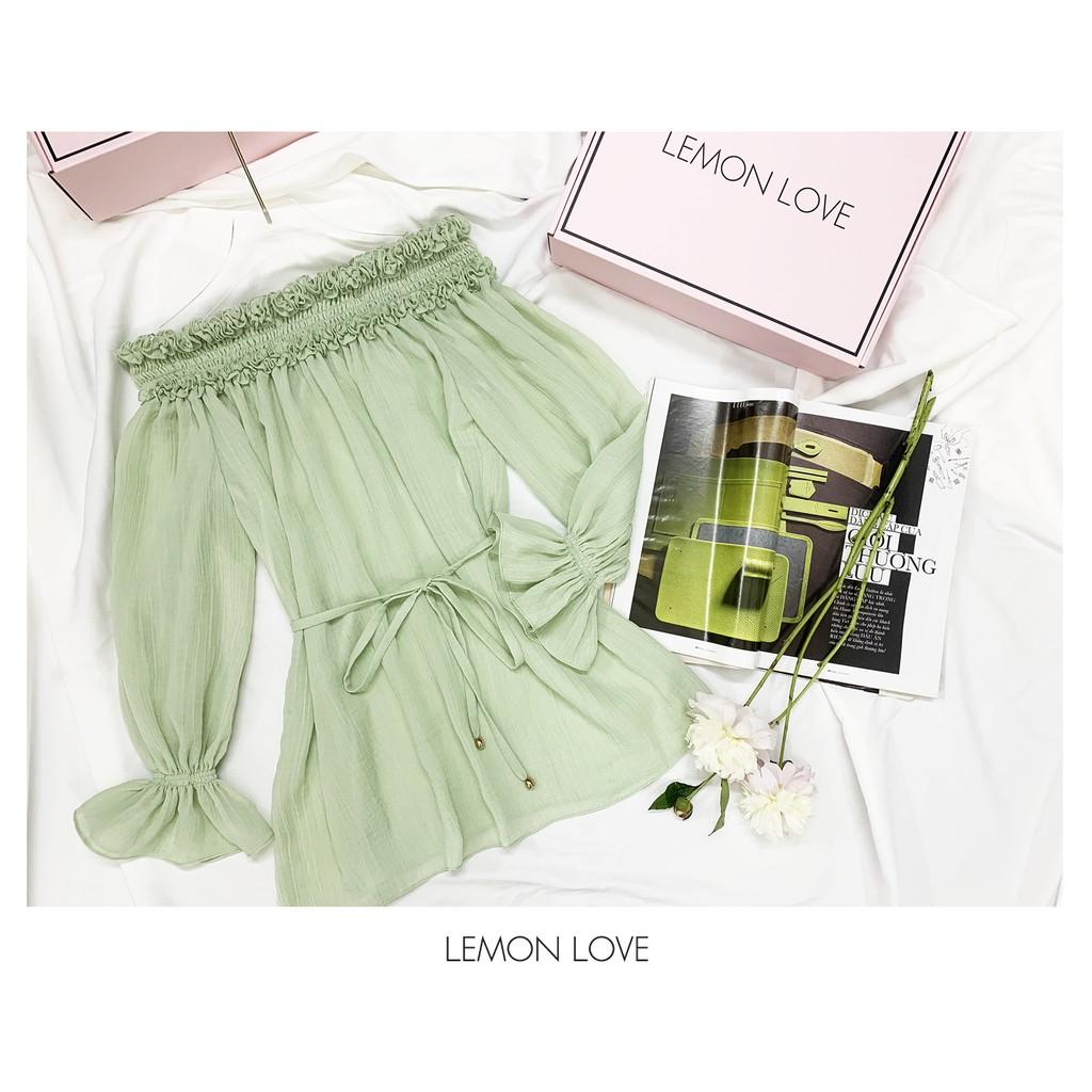 Aó chun bèo trễ vai LemonLove