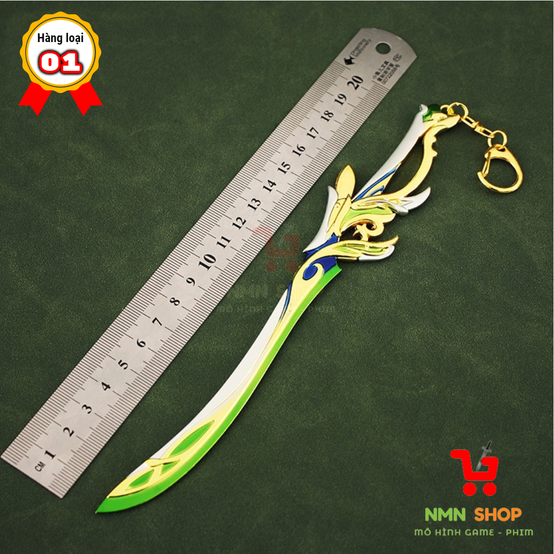 Mô hình game Genshin Impact - Ánh Lá Phán Quyết 21cm