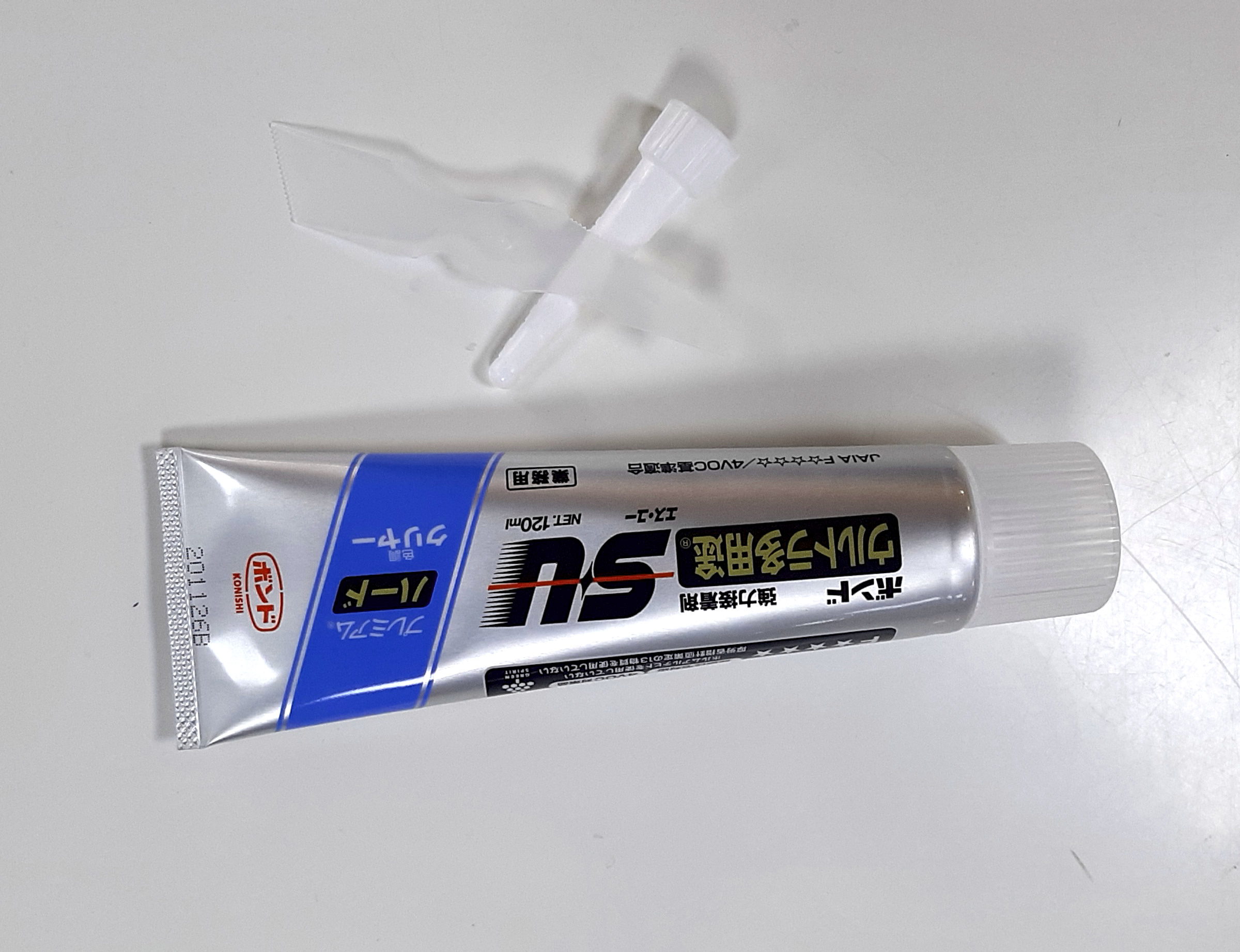 Keo dán Đa Năng Nhật Bản Dán thủy tinh, bê tông, gạch, đá, gỗ , nhựa cứng ULTRA SU HARD 120ml #05150, chống thấm nước