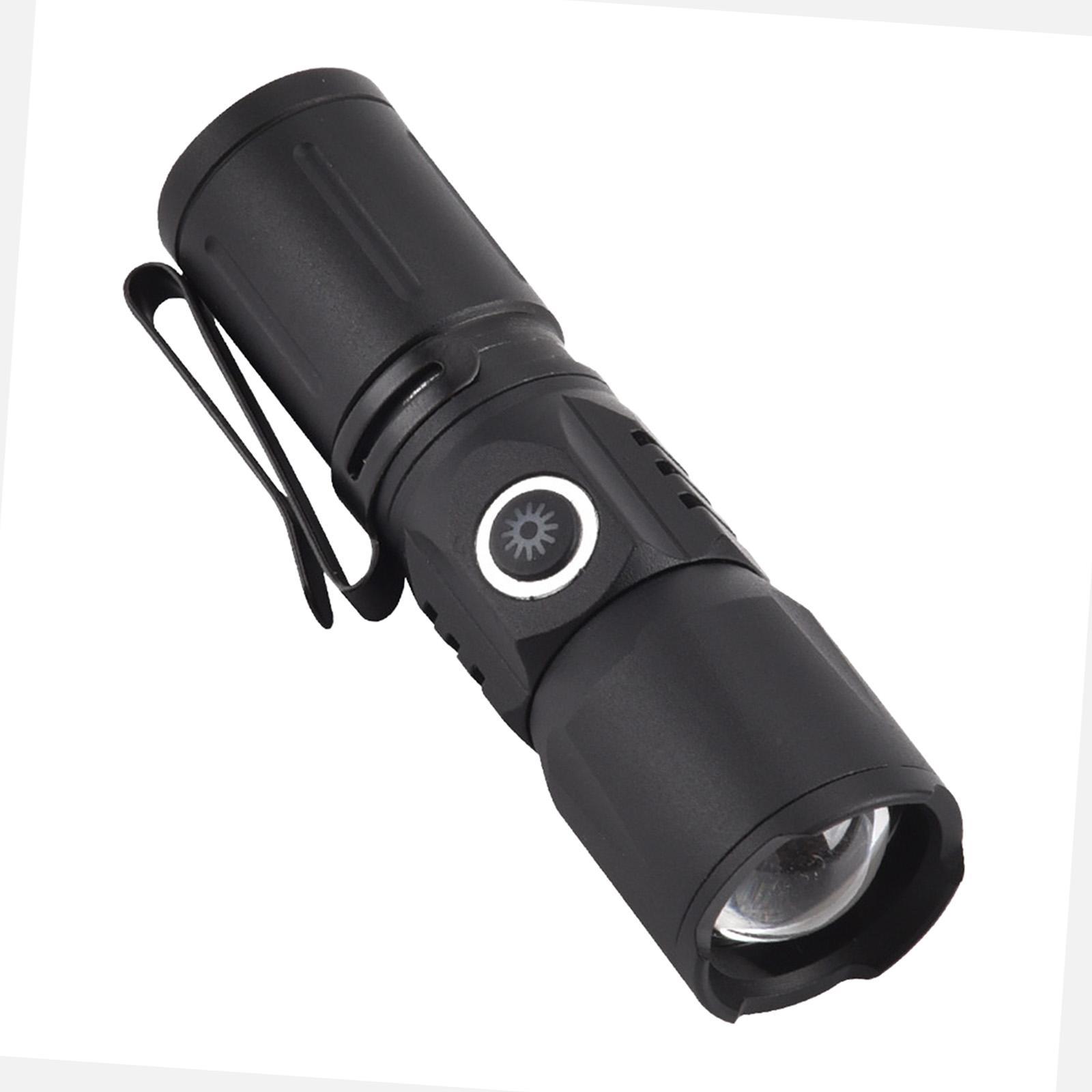 Camp Flashlight Handheld Pocket Flashlight for Outdoor Exploring Backpacking