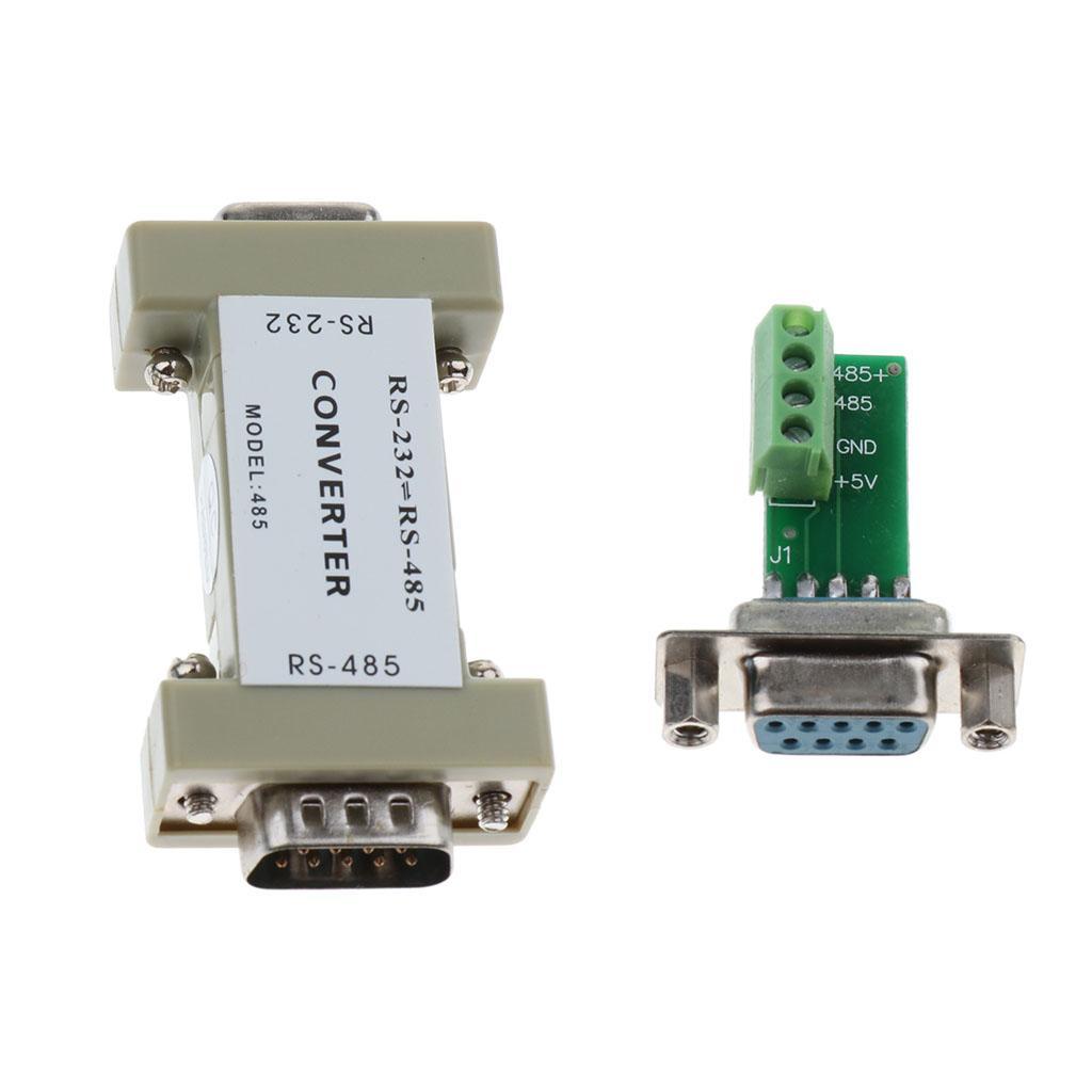 RS232 to RS485 Serial Communication Data Converter Adapter 600W Anti-surge